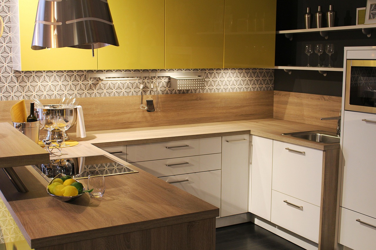 Kitchen interior design for 3BHK in Ahmedabad