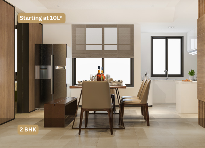 2 BHK Interior Design Cost Budget