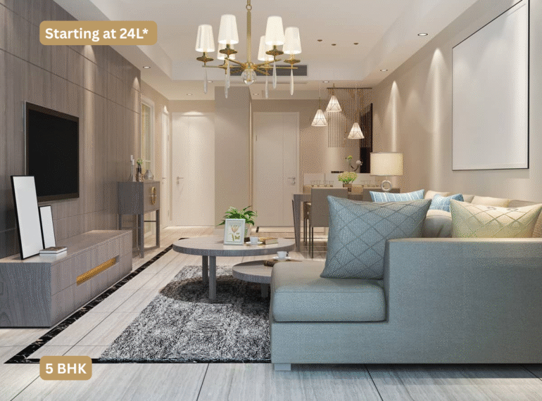 5 BHK Interior Design Cost Budget